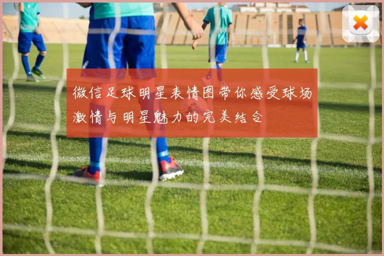 微信足球明星表情图带你感受球场激情与明星魅力的完美结合